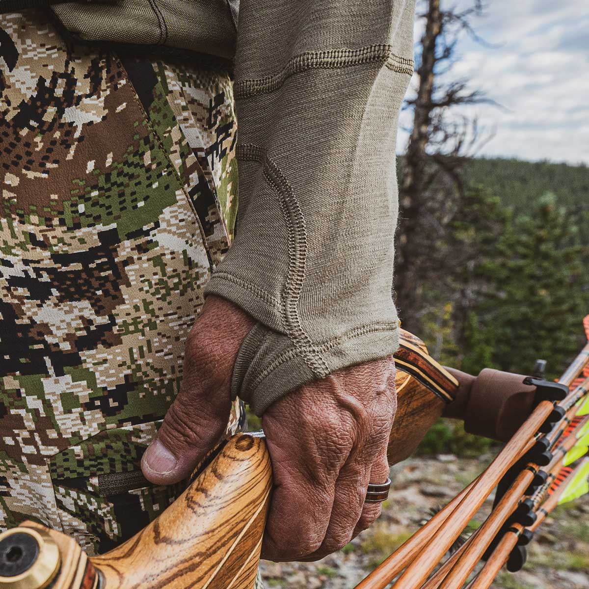 Midweight - Isolation Men's 1/4 Zip 100% Merino Wool - Concordia Style Boutique