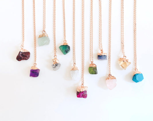 BIRTHSTONE NECKLACE - Concordia Style Boutique