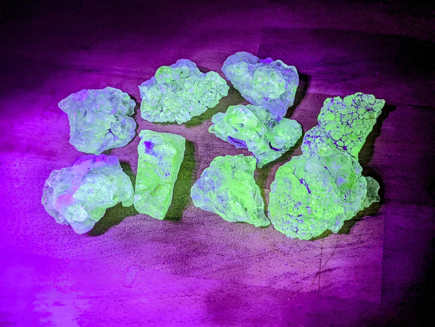 Rare Hyalite Opal Specimens