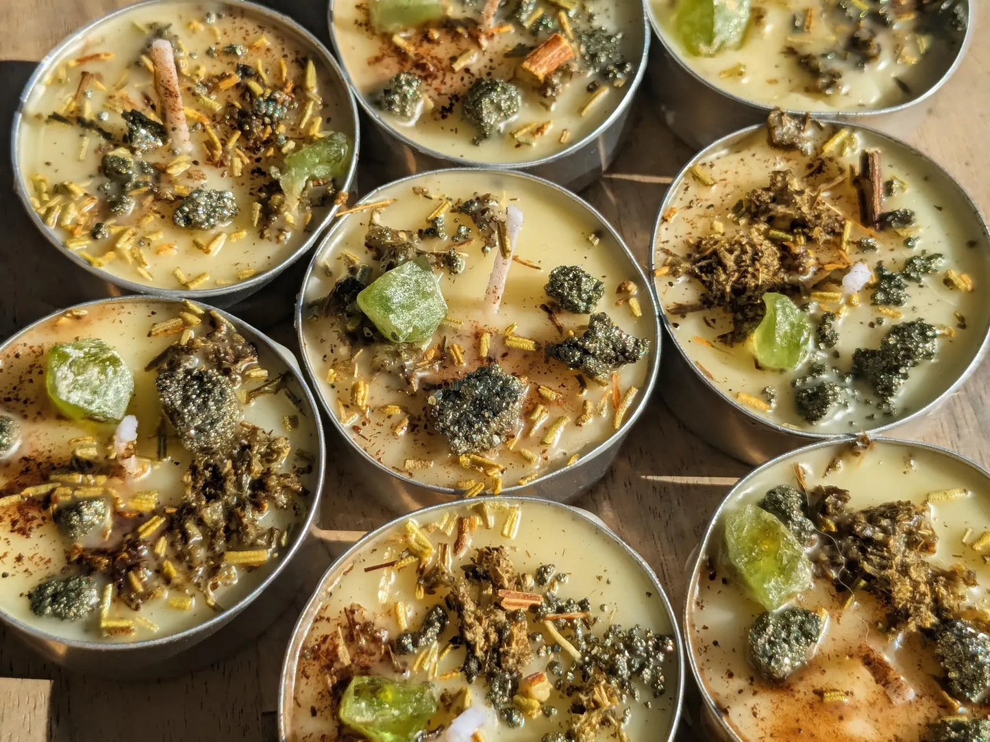 SAMHAIN Tallow + Beeswax Tealight Candles