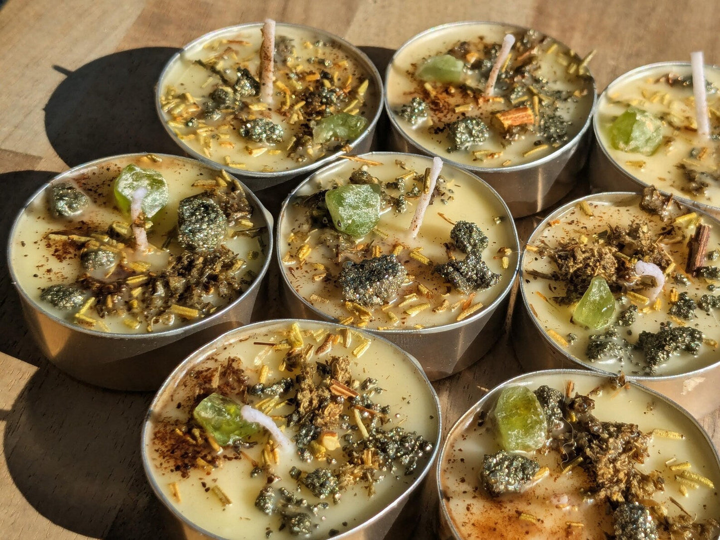 SAMHAIN Tallow + Beeswax Tealight Candles