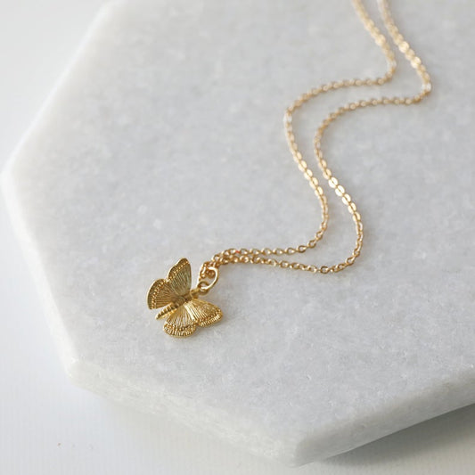 BUTTERFLY NECKLACE - Concordia Style Boutique