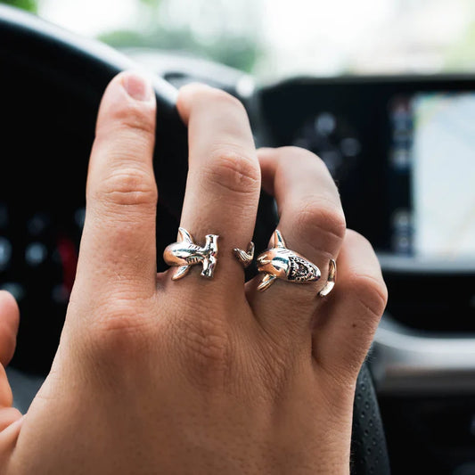 SHARK RINGS (ADJUSTABLE) - Concordia Style Boutique