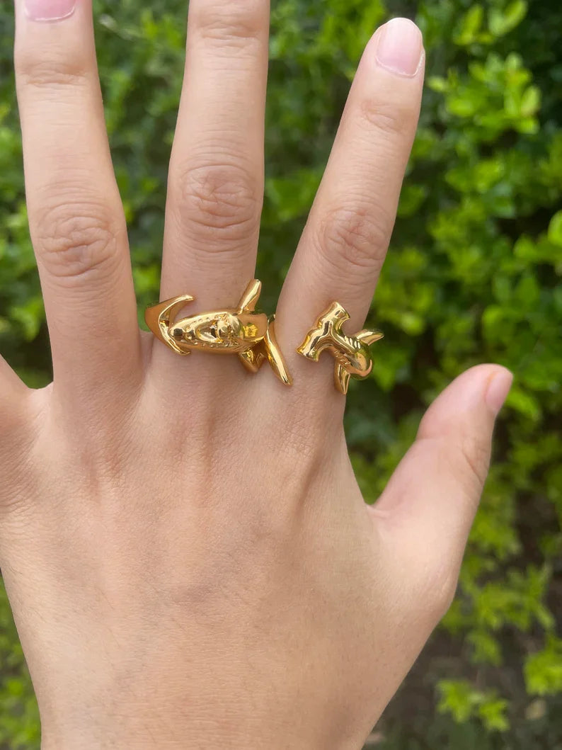 SHARK RINGS (ADJUSTABLE) - Concordia Style Boutique