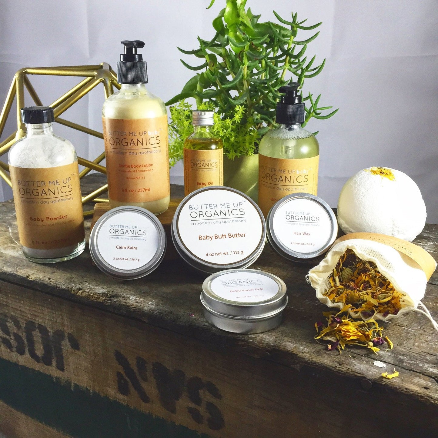 Organic Baby Wash Gentle Lavender Safe Non-GMO - Concordia Style Boutique