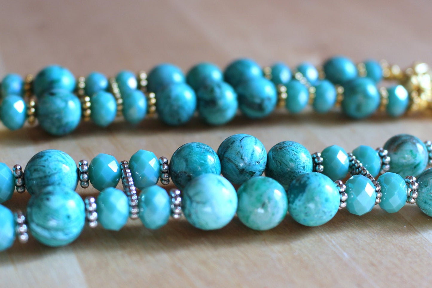 Watch Band for Apple Watch, Turquoise Crazy Lace Band