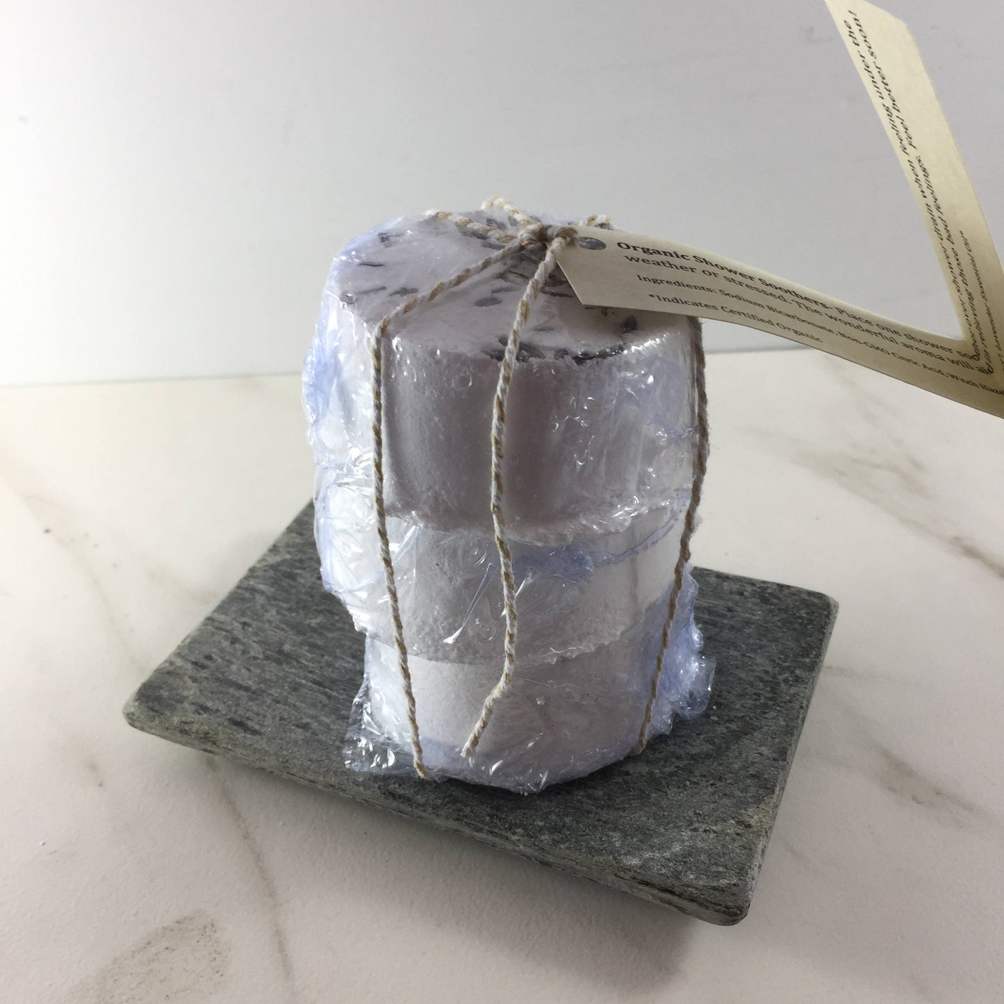 Organic Aromatherapy Shower Soothers Set of 3 / Shower Stones / Aroma Therapy / Relaxation / Shower - Concordia Style Boutique