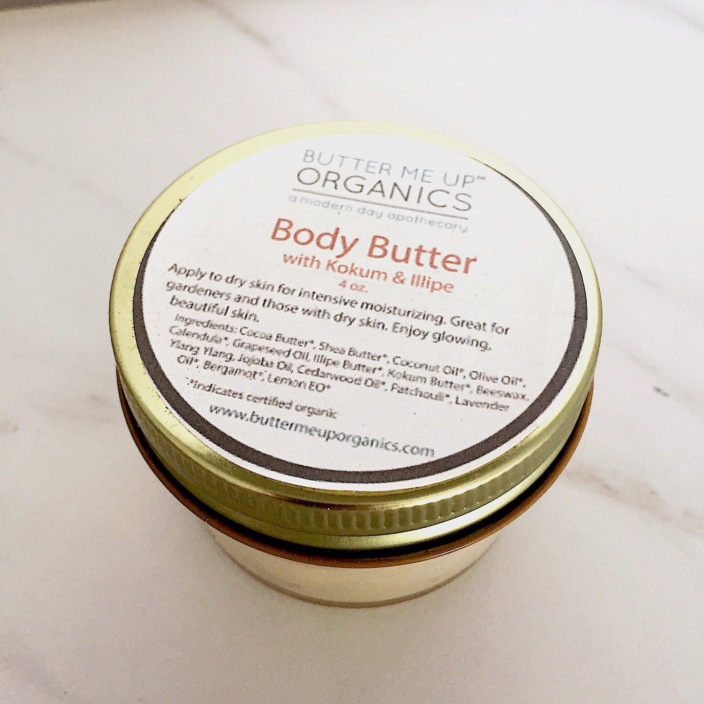 Organic Body Butter / Gardener's Hands / Gardner's Therapy / Elbow Lotion / Heel Lotion / Dry Skin / Dry Hands / Foot Lotion / Hydrating - Concordia Style Boutique