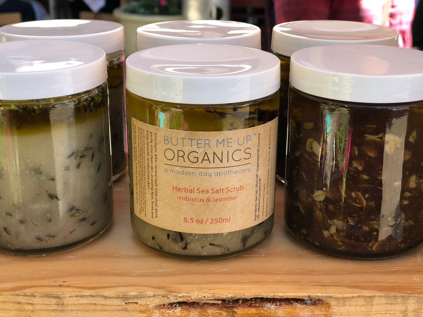 Organic Sea Salt Herbal Scrub Spa Pamper Treat - Concordia Style Boutique