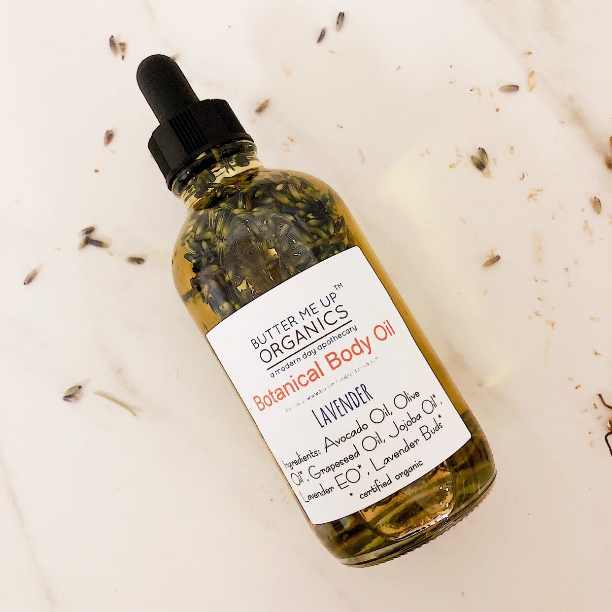 Botanical Body Oil -BOTANICAL COLLECTION - Organic Body Lotion Moisturizer - Concordia Style Boutique