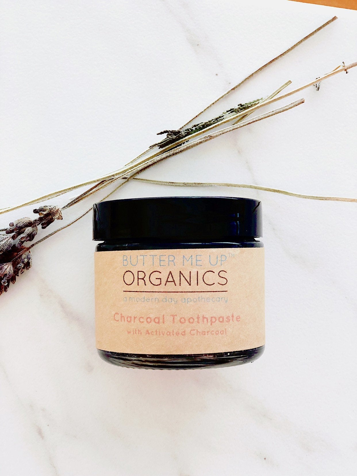 Organic Activated Charcoal Toothpaste / Whitening Toothpaste / Organic Toothpaste / Black Toothpaste / Charcoal Toothpaste / Tooth Paste - Concordia Style Boutique