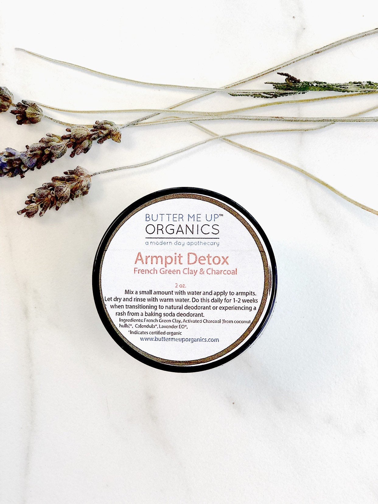 Arm Pit Detox / Armpit Detox / Arm Pitt Detox / Natural Deodorant Transition - Concordia Style Boutique