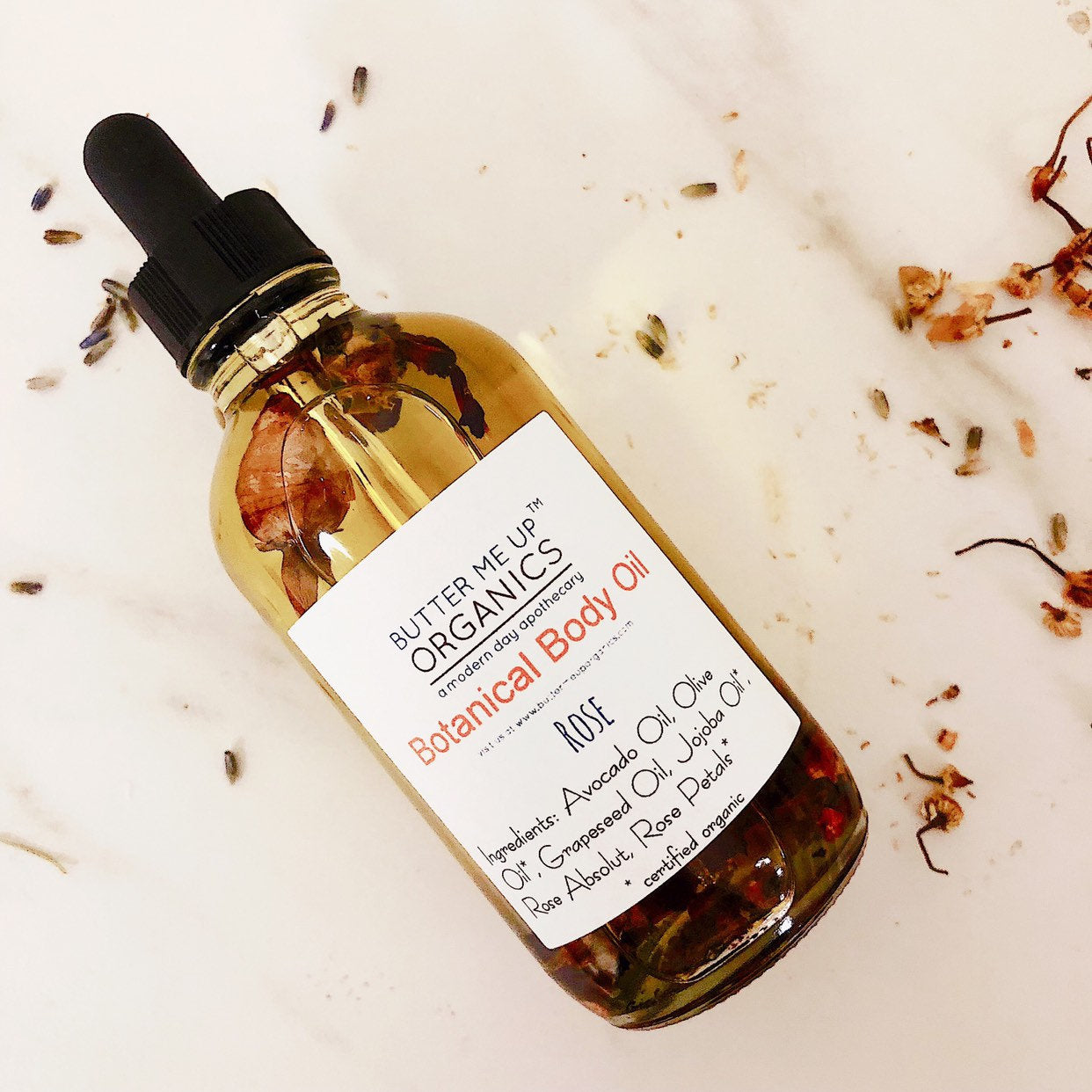 Botanical Body Oil -BOTANICAL COLLECTION - Organic Body Lotion Moisturizer - Concordia Style Boutique