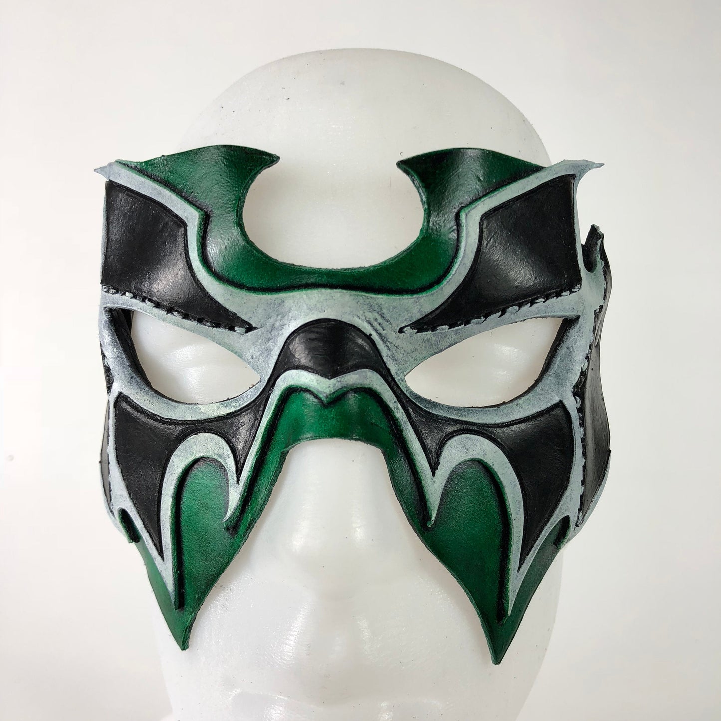 Super Hero Wrestling Mask Handmade Genuine Leather Mask