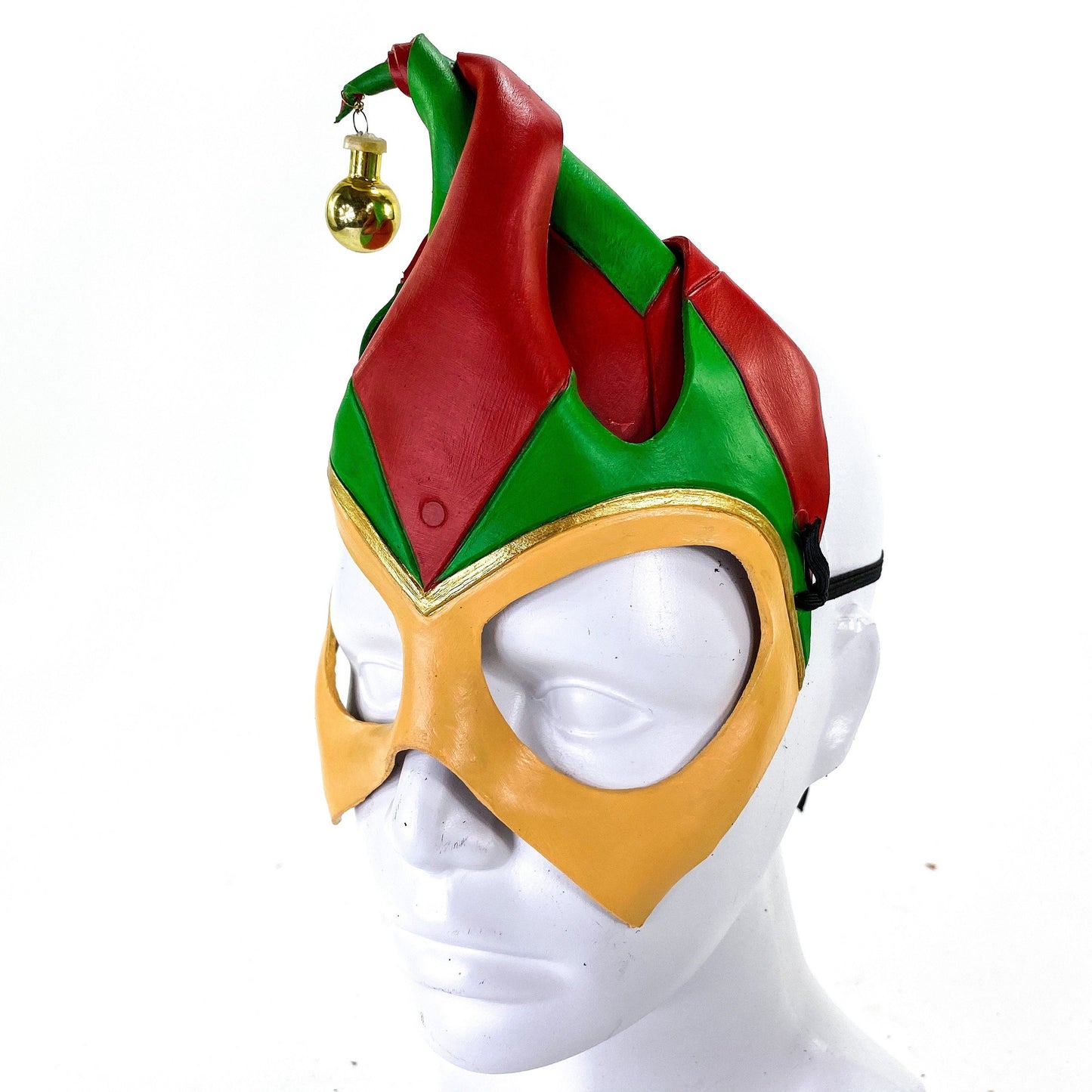 Handmade Genuine Leather Elf Mask