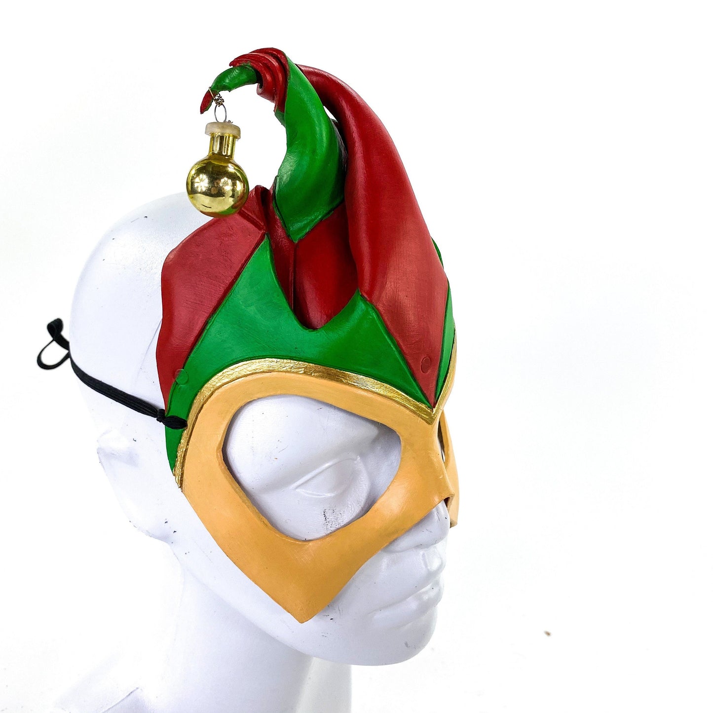 Handmade Genuine Leather Elf Mask