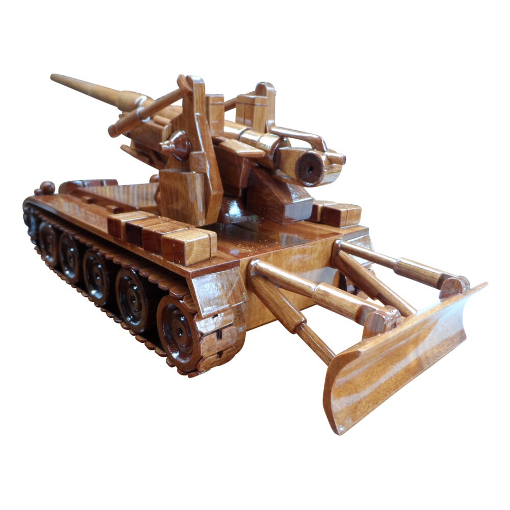 M110 Howitzer Cannon Mahogany wood model