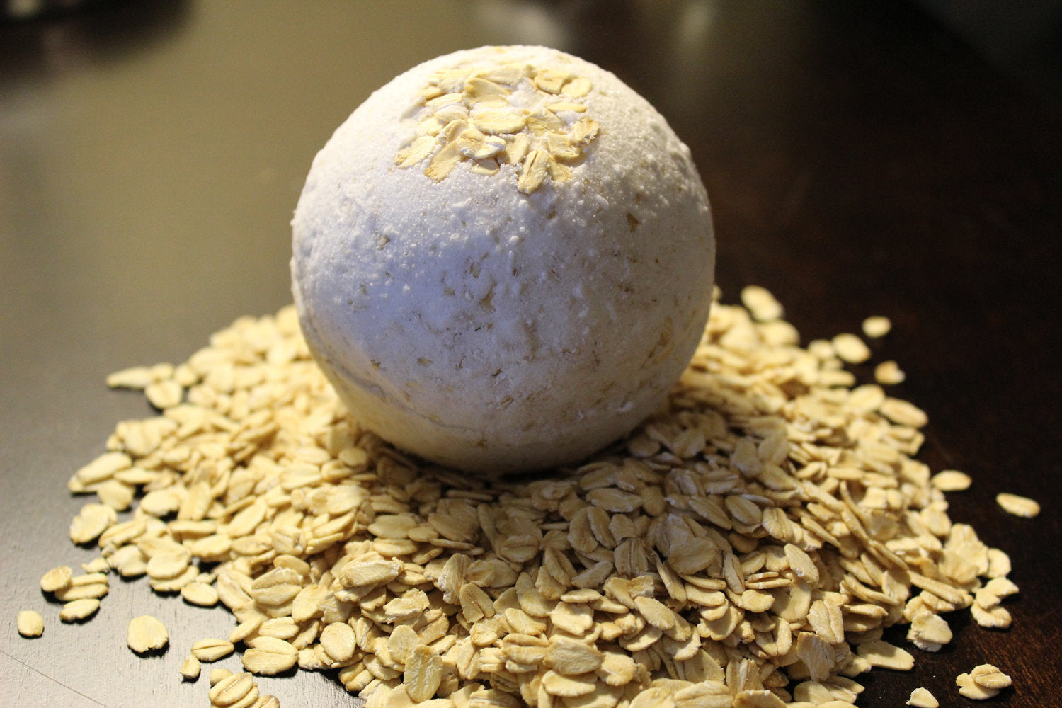 Organic Bath Bomb / Oat N Honey Extra Large Bath Fizz - Concordia Style Boutique