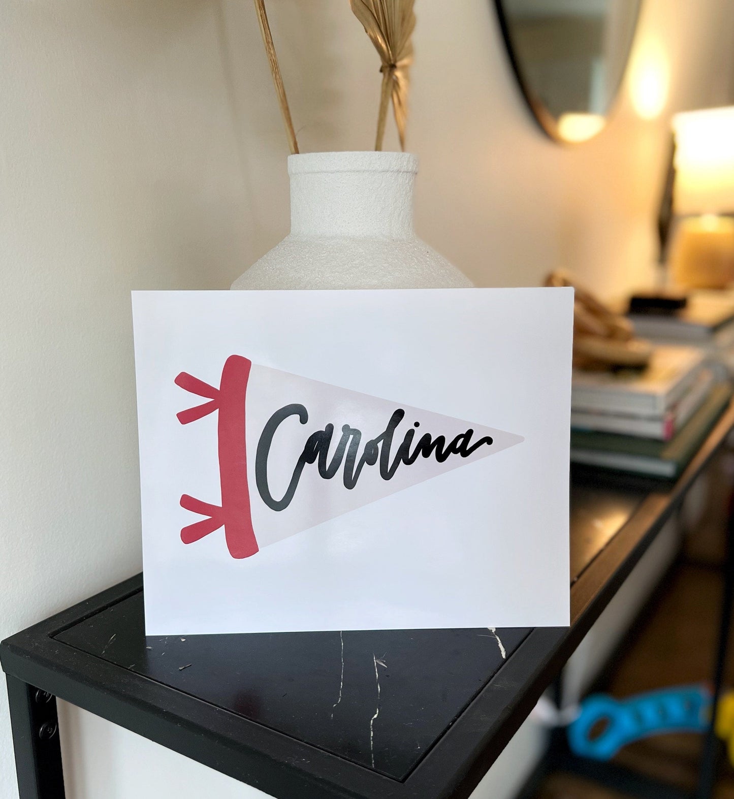 South Carolina Pennant Print