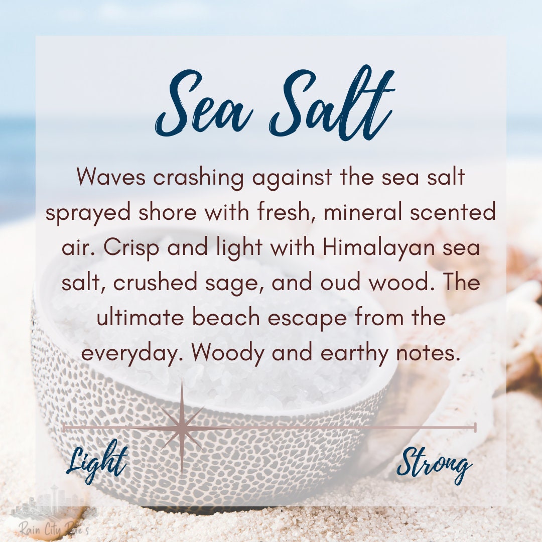 Sea Salt 4 oz Petite Candle