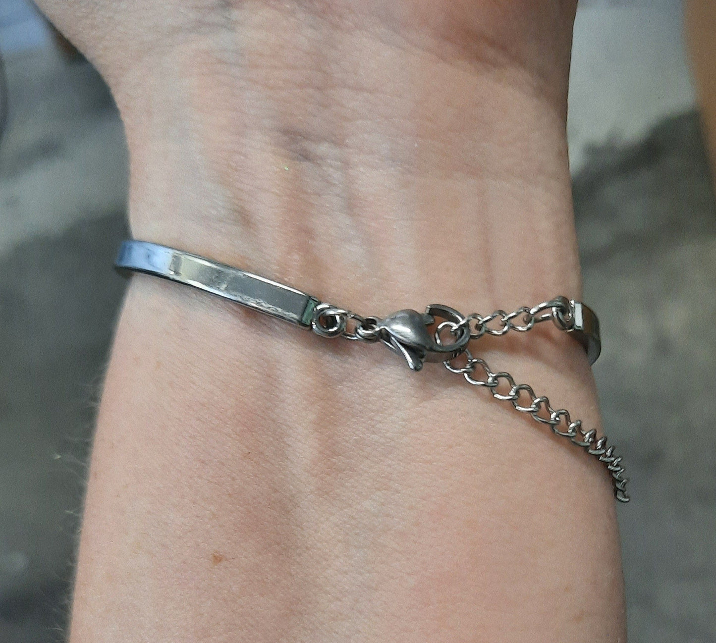 Sparkle Resin Bangle Bracelet