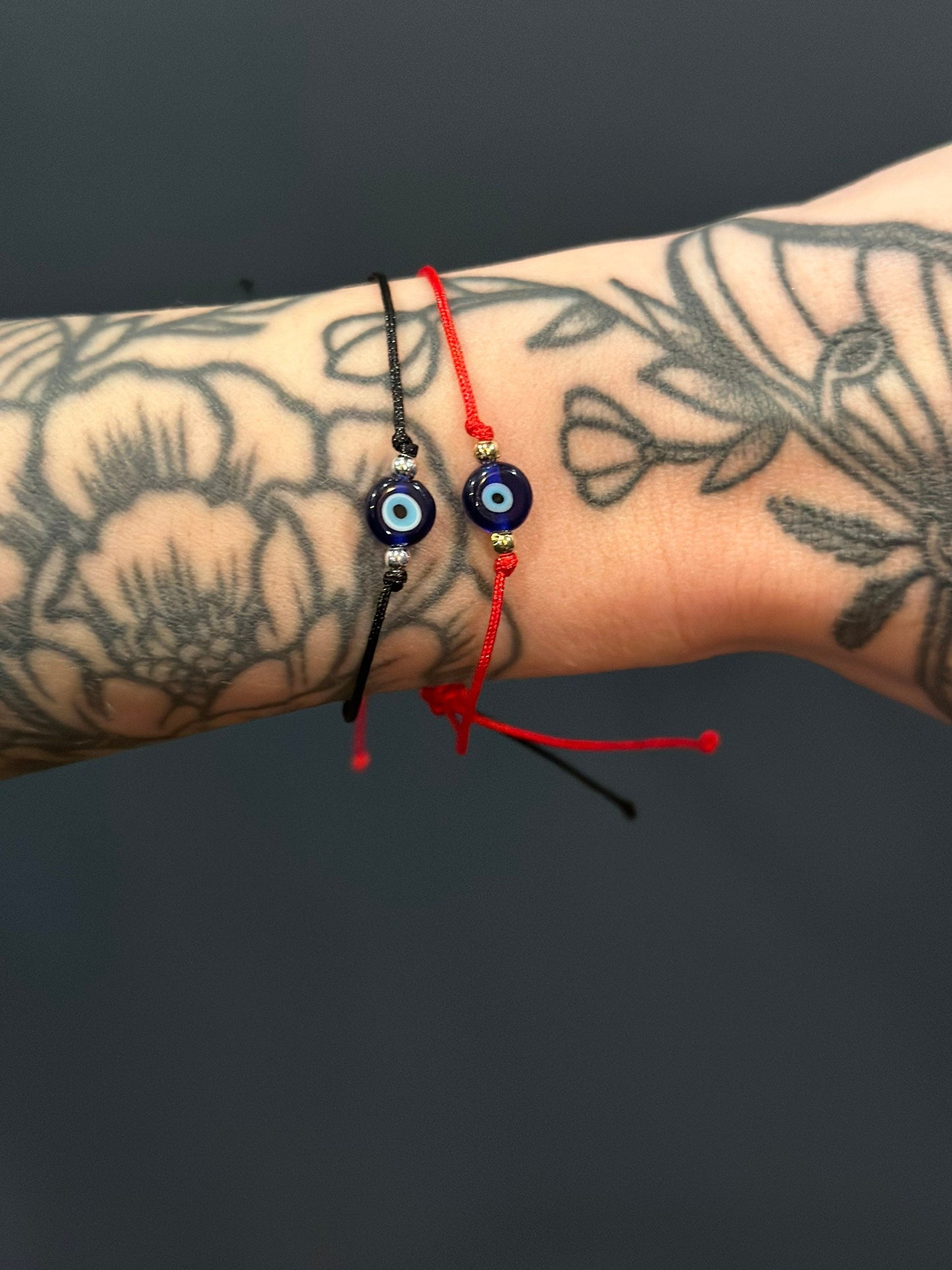 Evil Eye Bracelet – Adjustable Protection Jewelry in 4 Colors