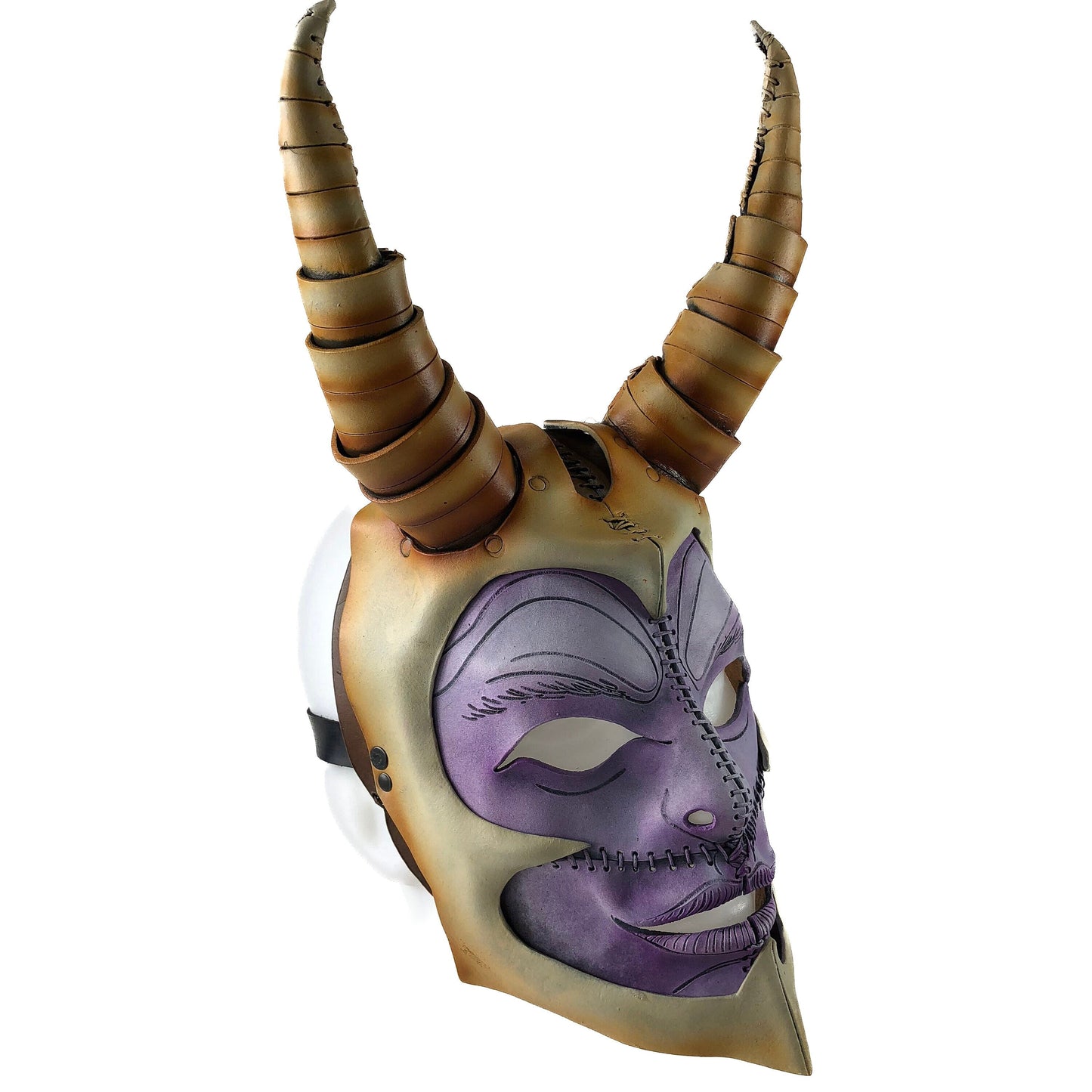 Warhammer Handmade Genuine Leather Mask