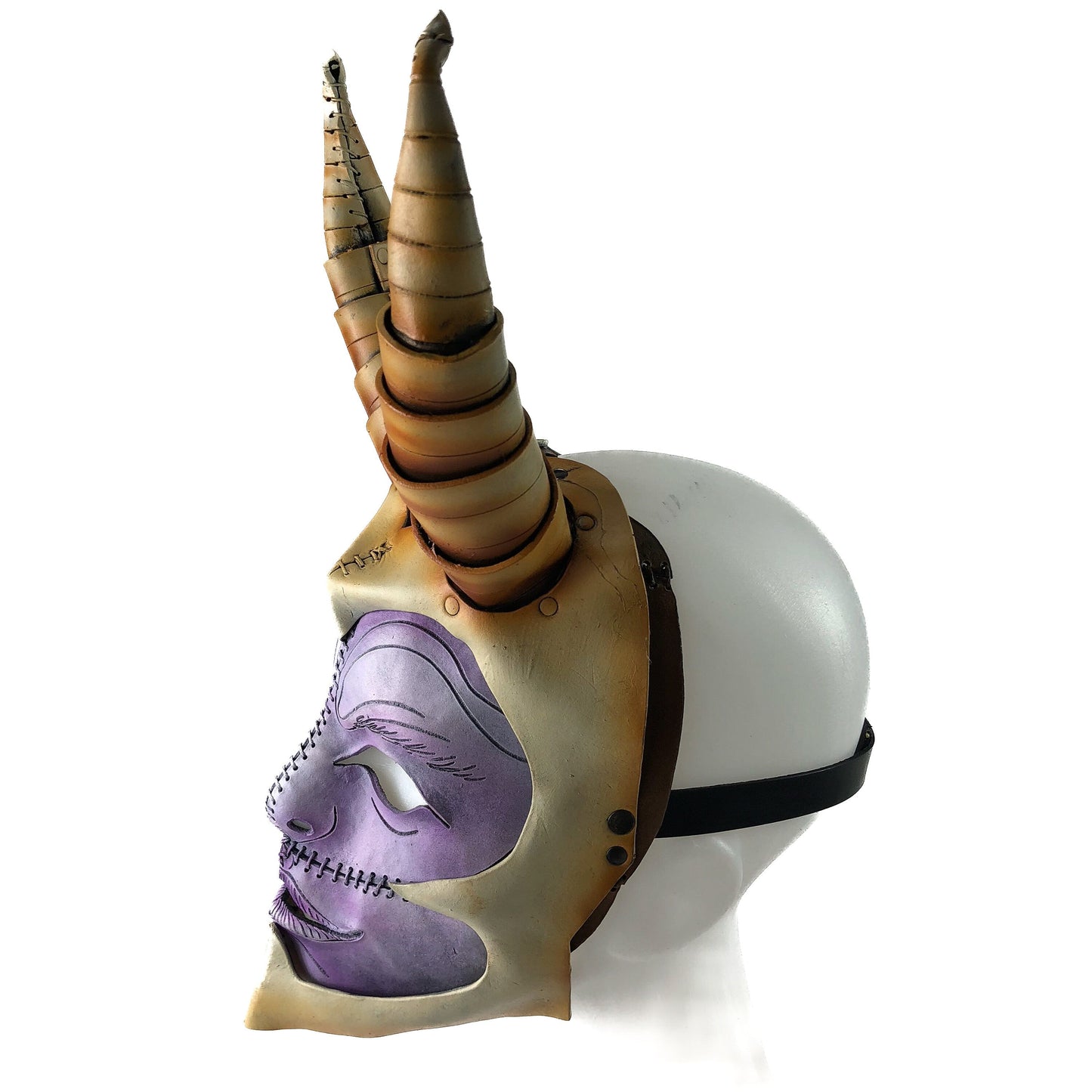 Warhammer Handmade Genuine Leather Mask