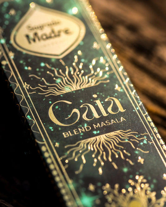 Green Sparkle Gaia Incense Sticks - Concordia Style Boutique