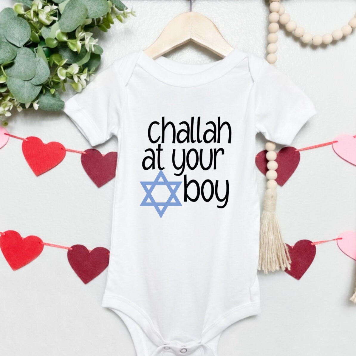 Challah at Your Boy Baby Bodysuit