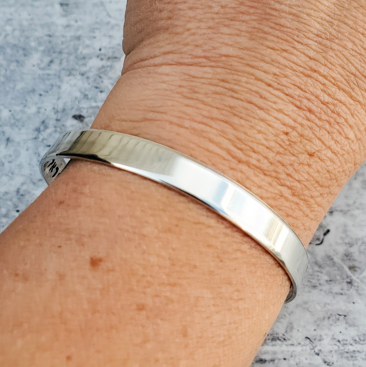 This Too Shall Pass Hebrew Cuff Bracelet