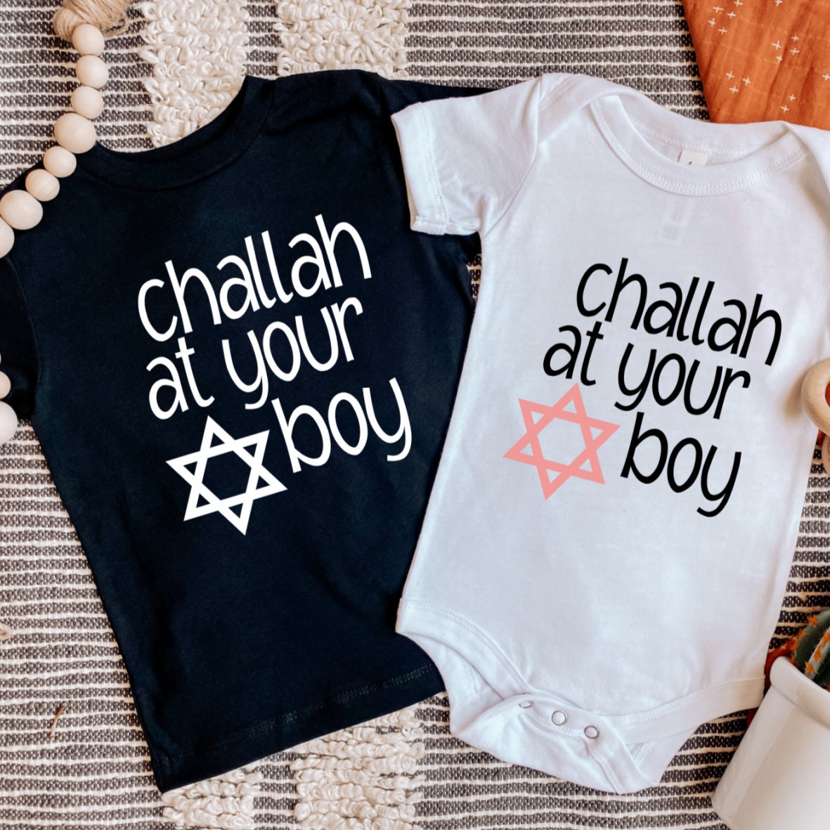 Challah at Your Boy Baby Bodysuit