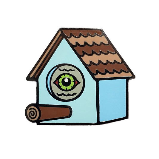 Bird Watching Birdhouse Golf Ball Marker