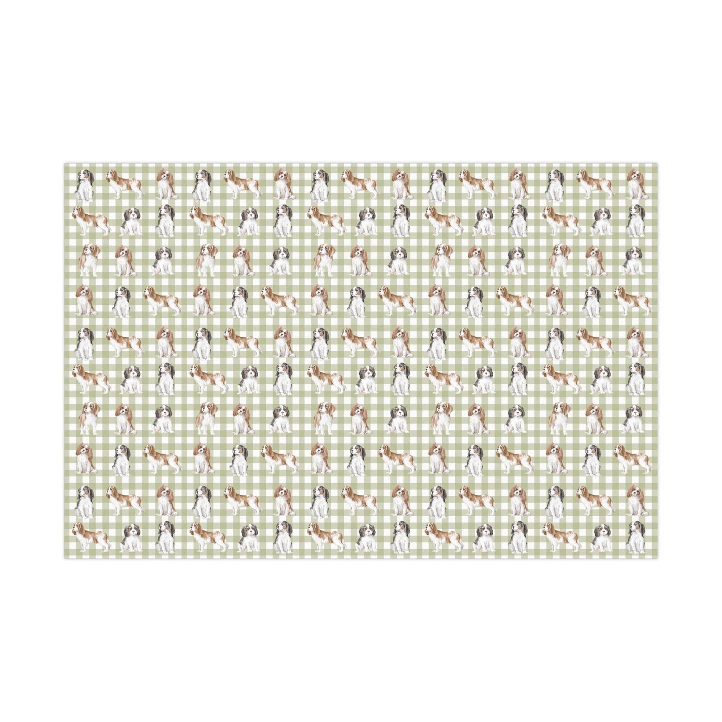 Cavalier King Charles Spaniel Wrapping Paper