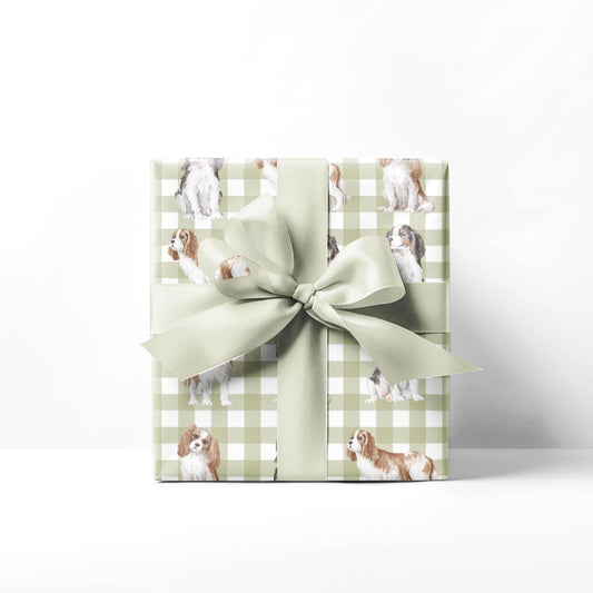 Cavalier King Charles Spaniel Wrapping Paper