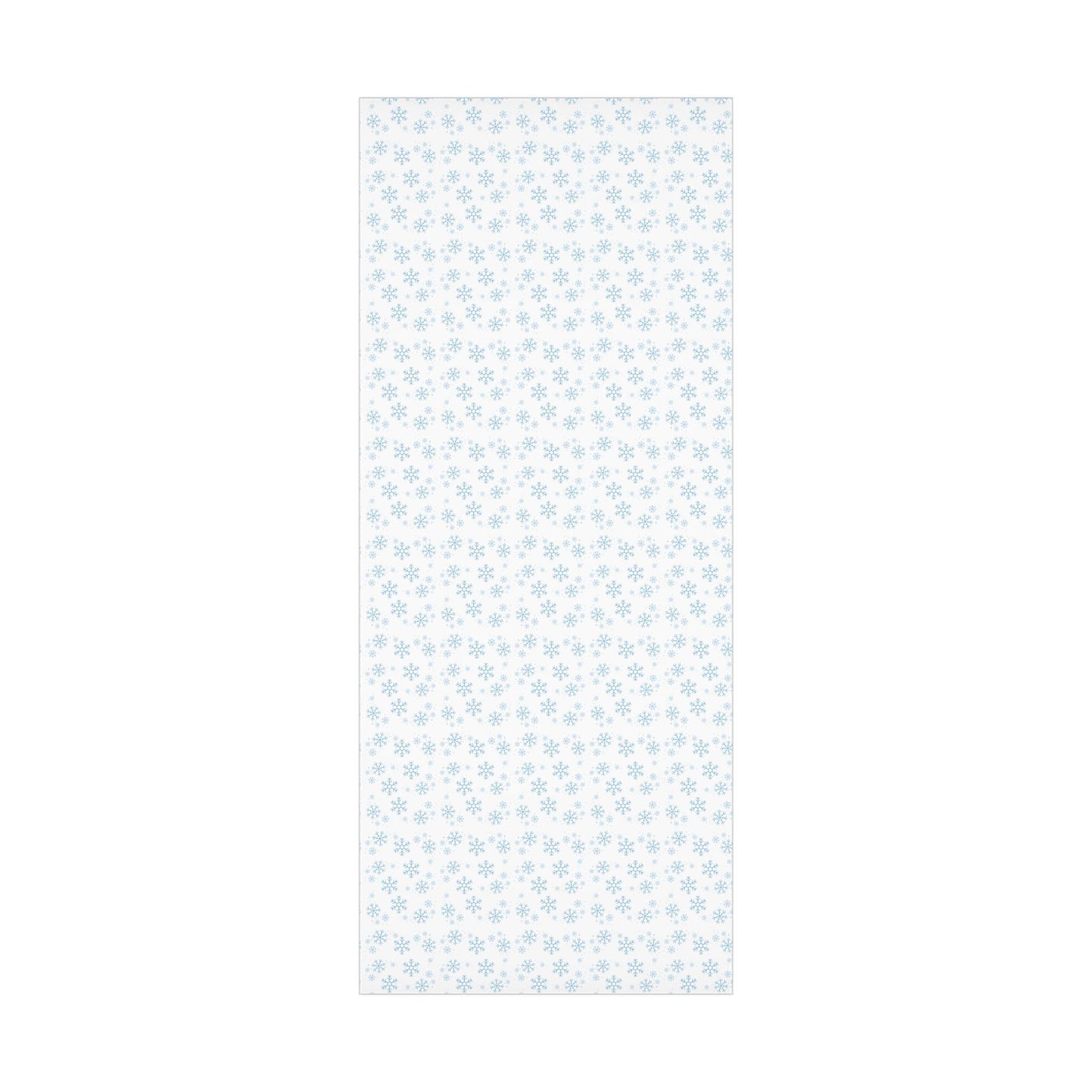 Blue Snowflake Wrapping Paper