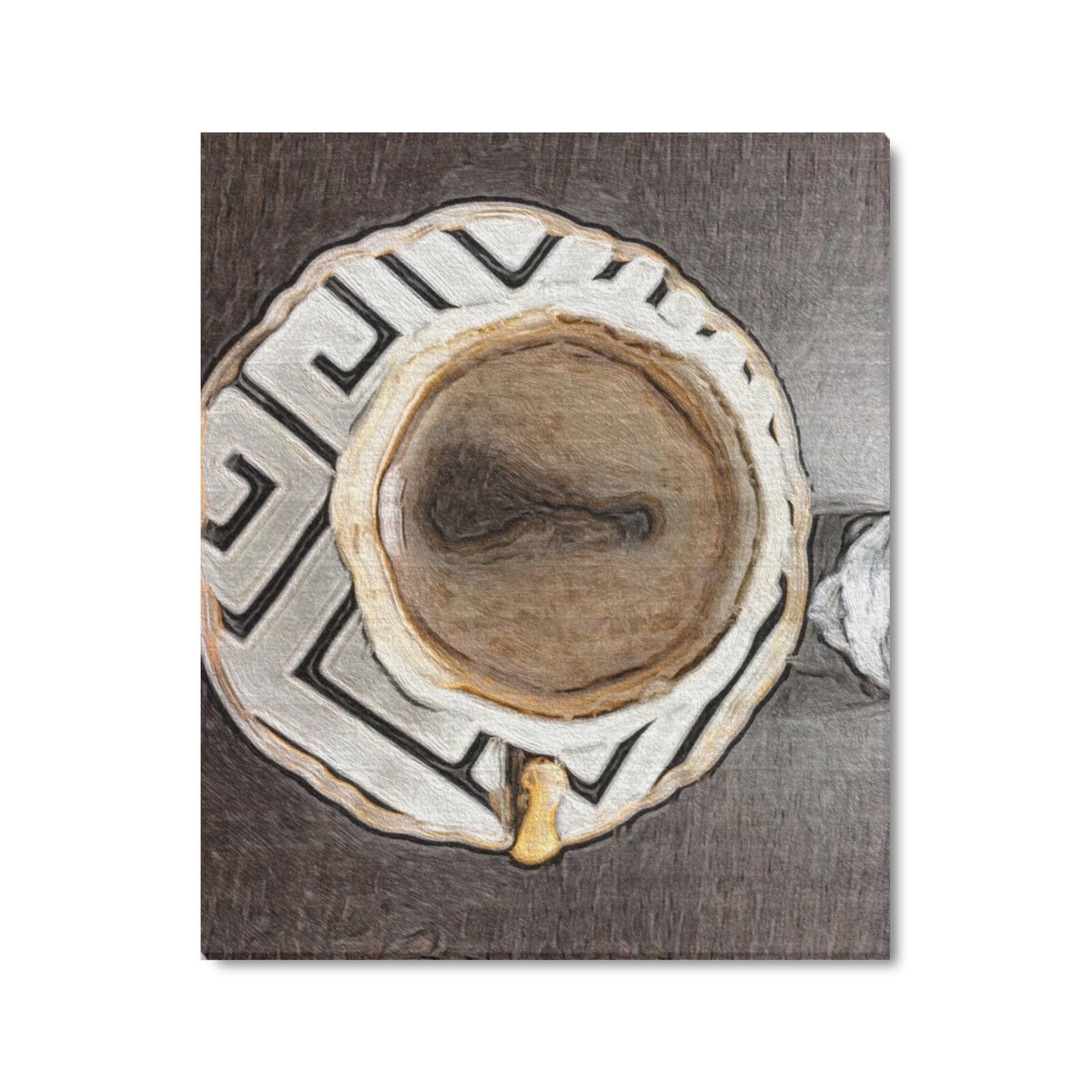 Frame Canvas Print - 24"x20" - Made in the USA - "Coffee" - All-Over Printing - Premium Artwork from Concordia Style Boutique - Just $46.52! Shop now at Concordia Style Boutique