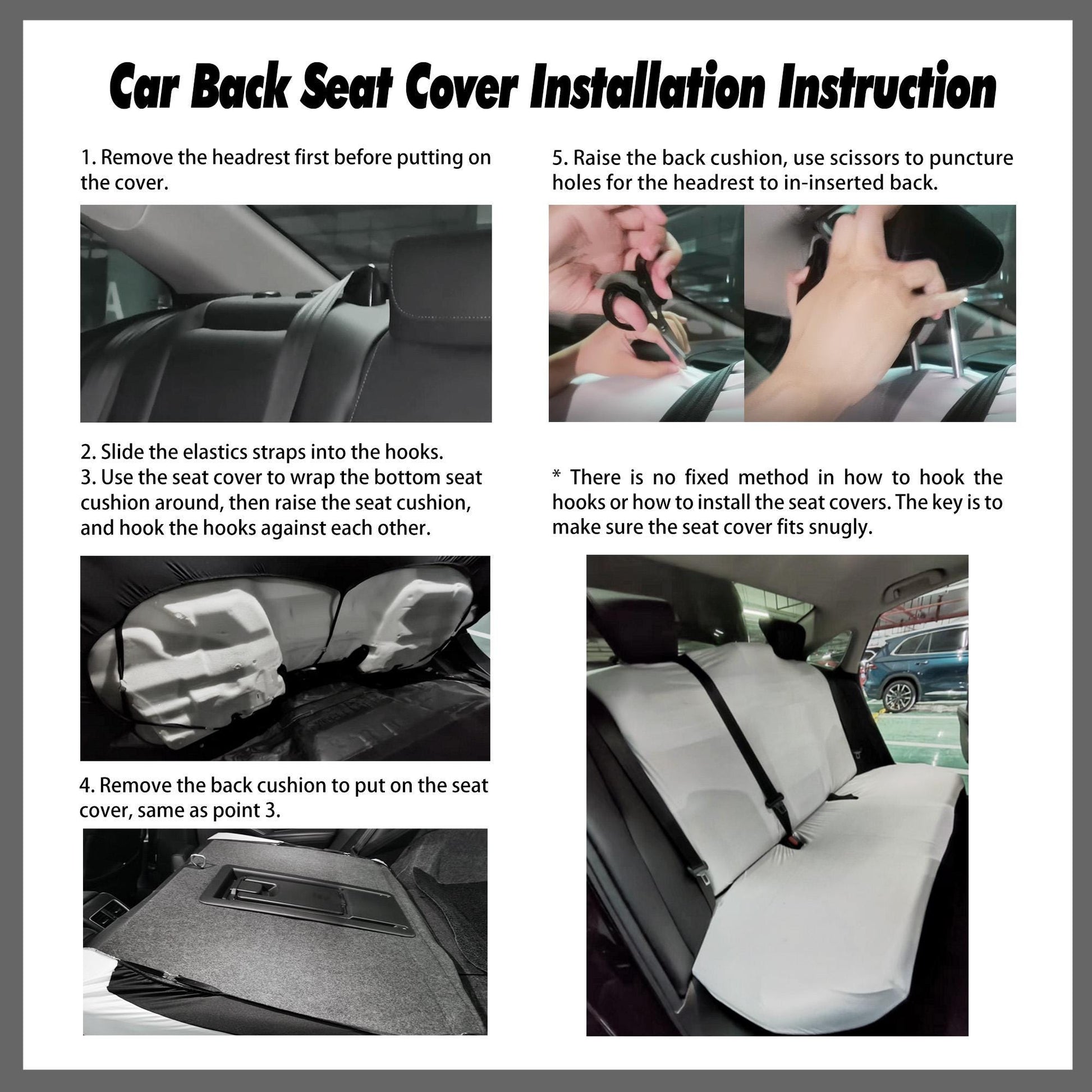 Soft and Lightweight Back Car Seat Covers (2pcs) - "The Alien" - Premium Seat Covers from Concordia Style Boutique - Just $55.98! Shop now at Concordia Style Boutique