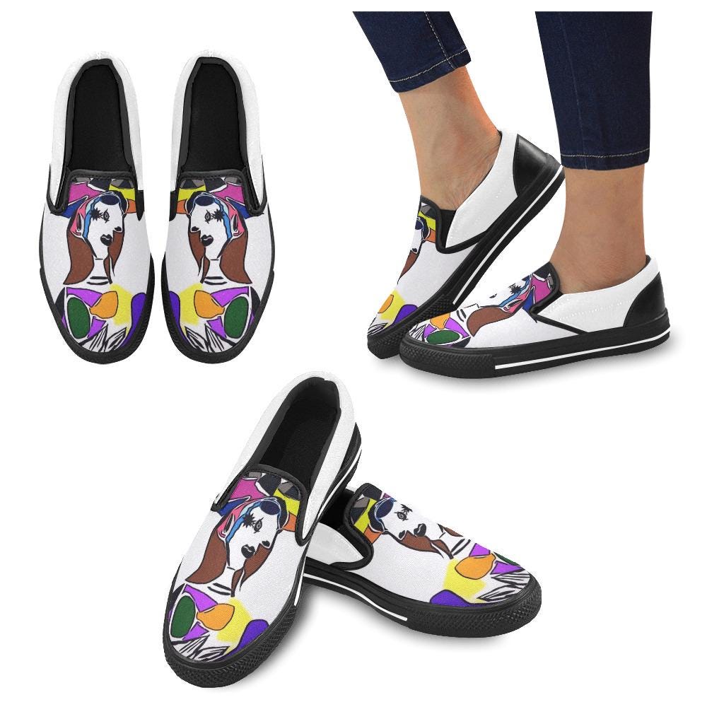 Slip-on Canvas Women's Shoes - "Dora" - Premium Shoes from Concordia Style Boutique - Just $54.34! Shop now at Concordia Style Boutique