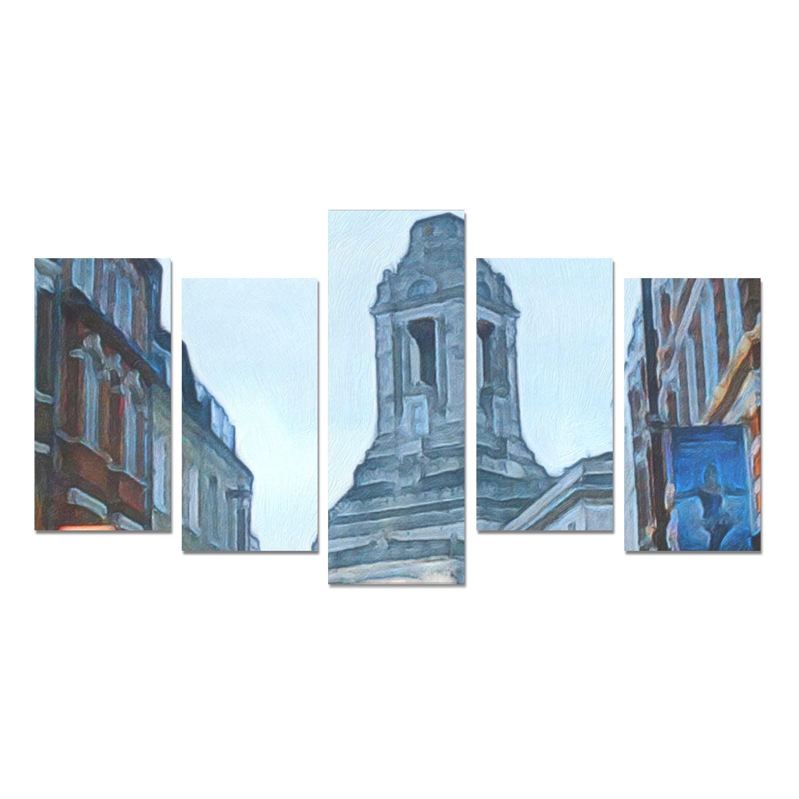 Canvas Wall Art Prints (No Frame) 5-Pieces - "A Grand Lodge" - One-side Printing - Premium Artwork from Concordia Style Boutique - Just $46.34! Shop now at Concordia Style Boutique