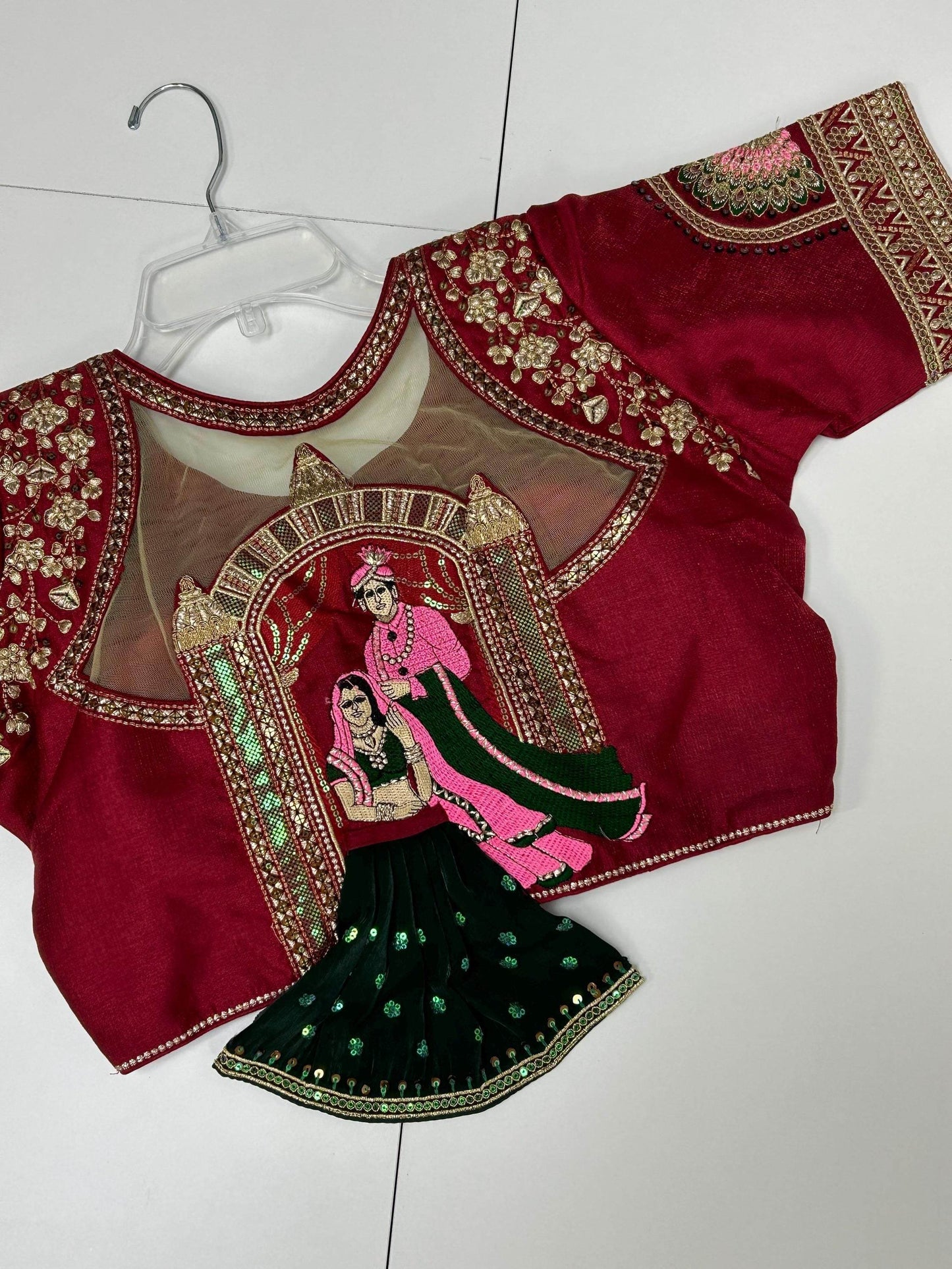 Dulha dulhan blouse