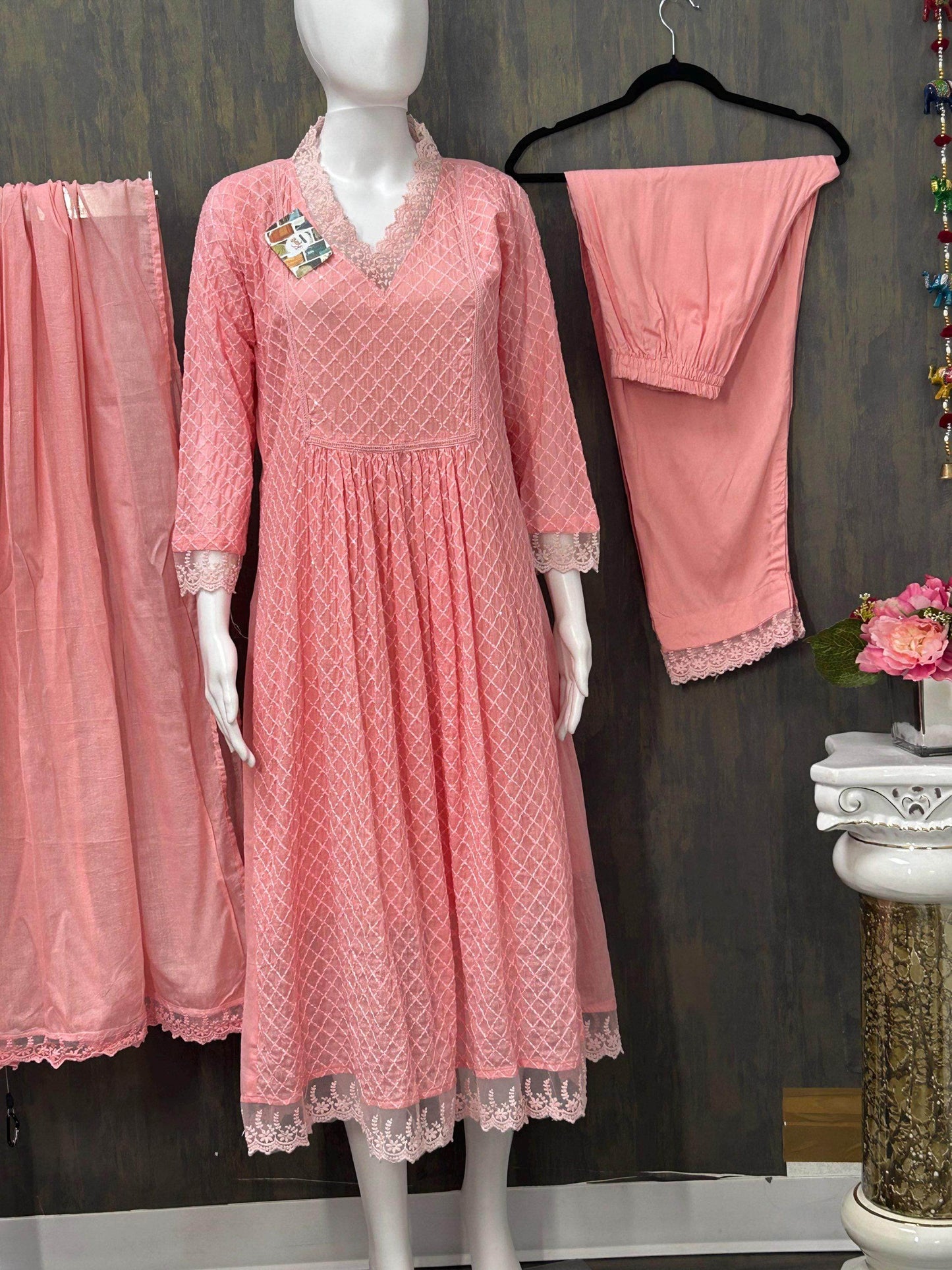 Cotton Kurti pant set