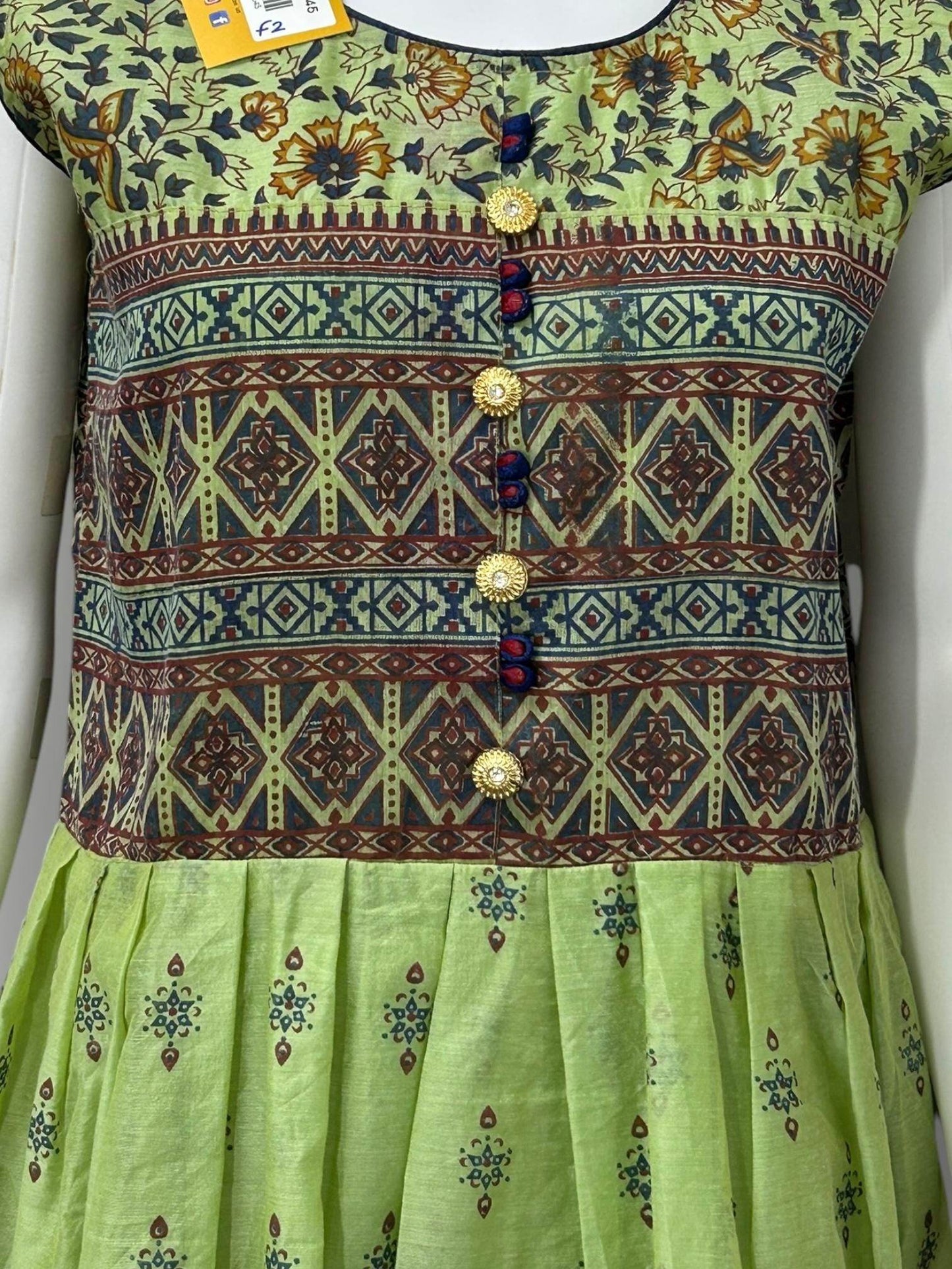 Chanderi Silk long kurti