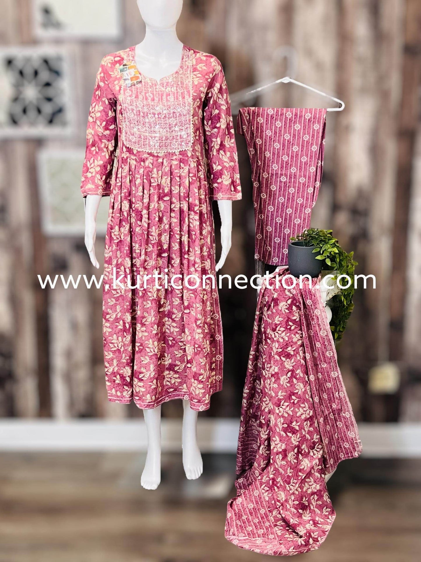 Cotton kurti set : SALE
