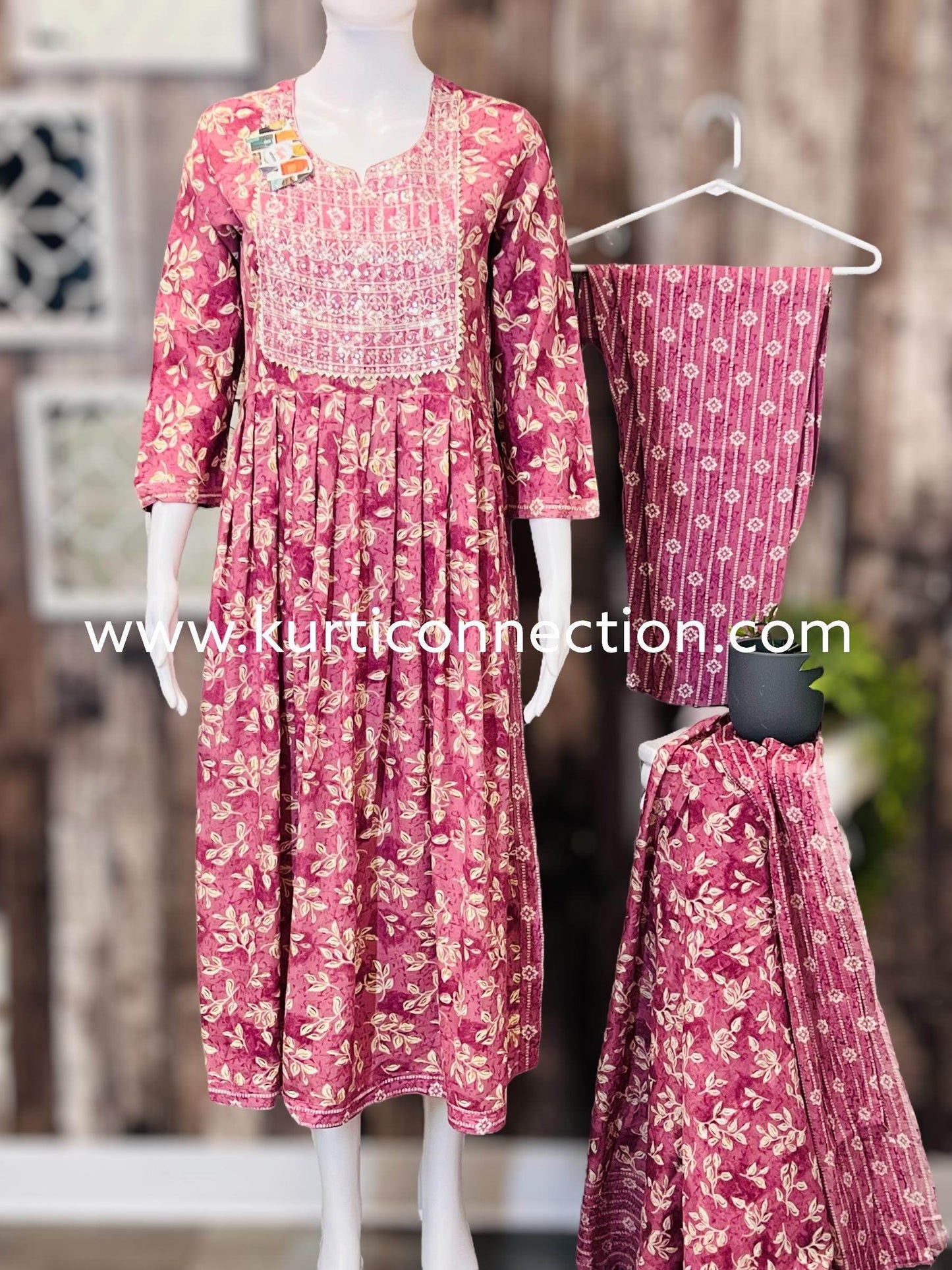 Cotton kurti set : SALE
