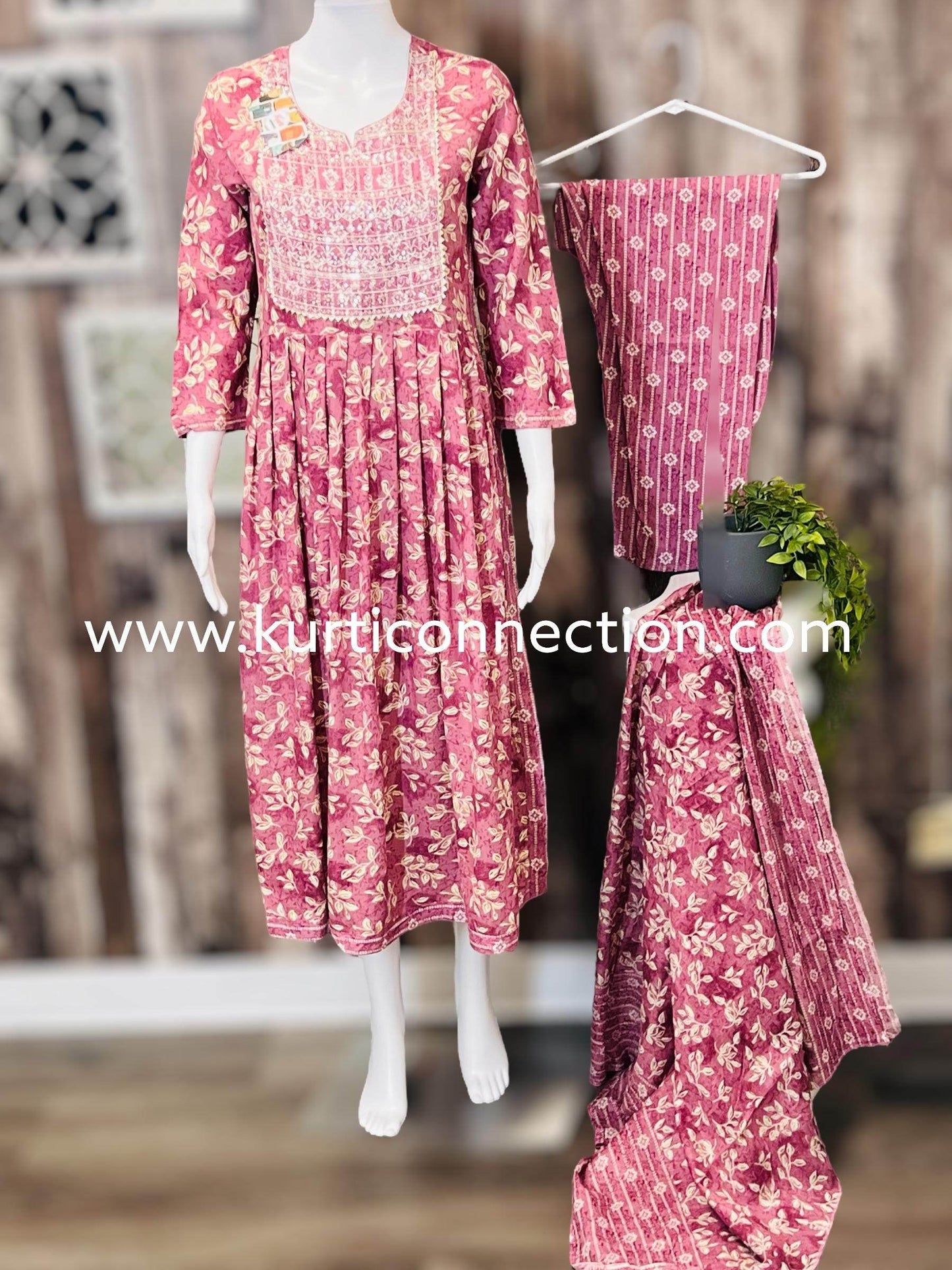 Cotton kurti set : SALE