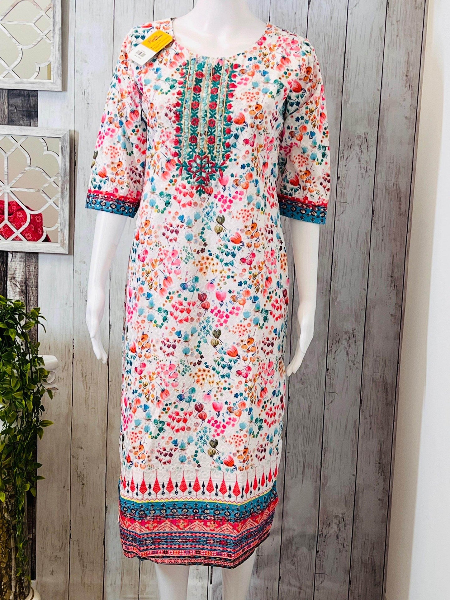 Chikankari kurti