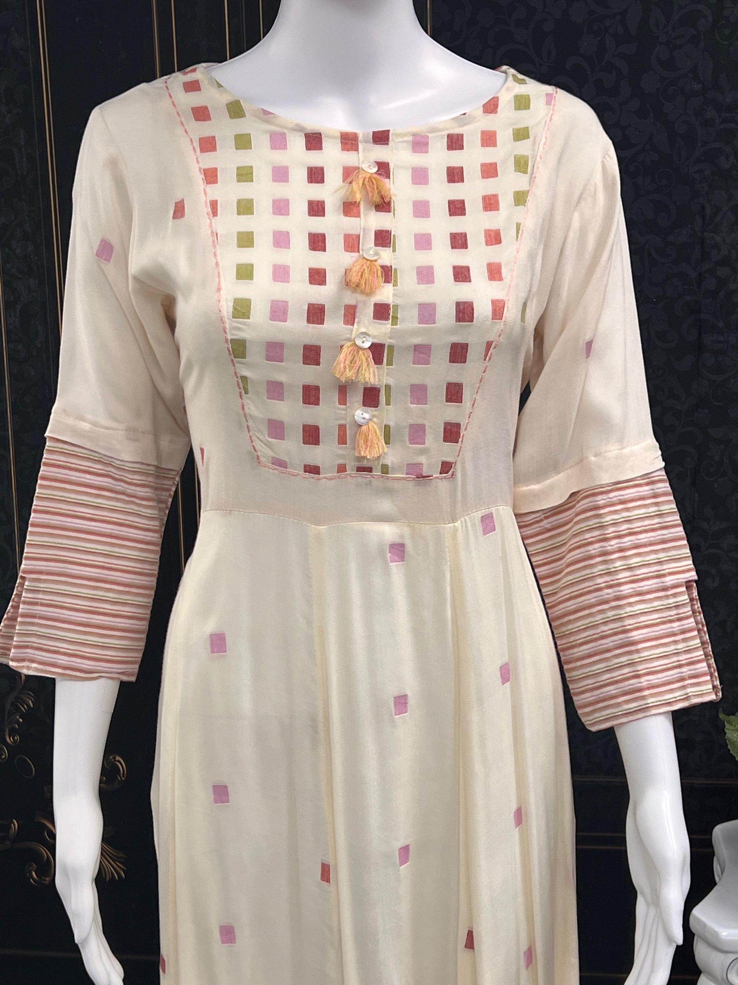 Anarkali style kurti