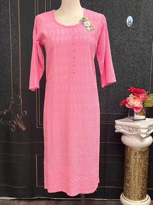 chikankari kurti