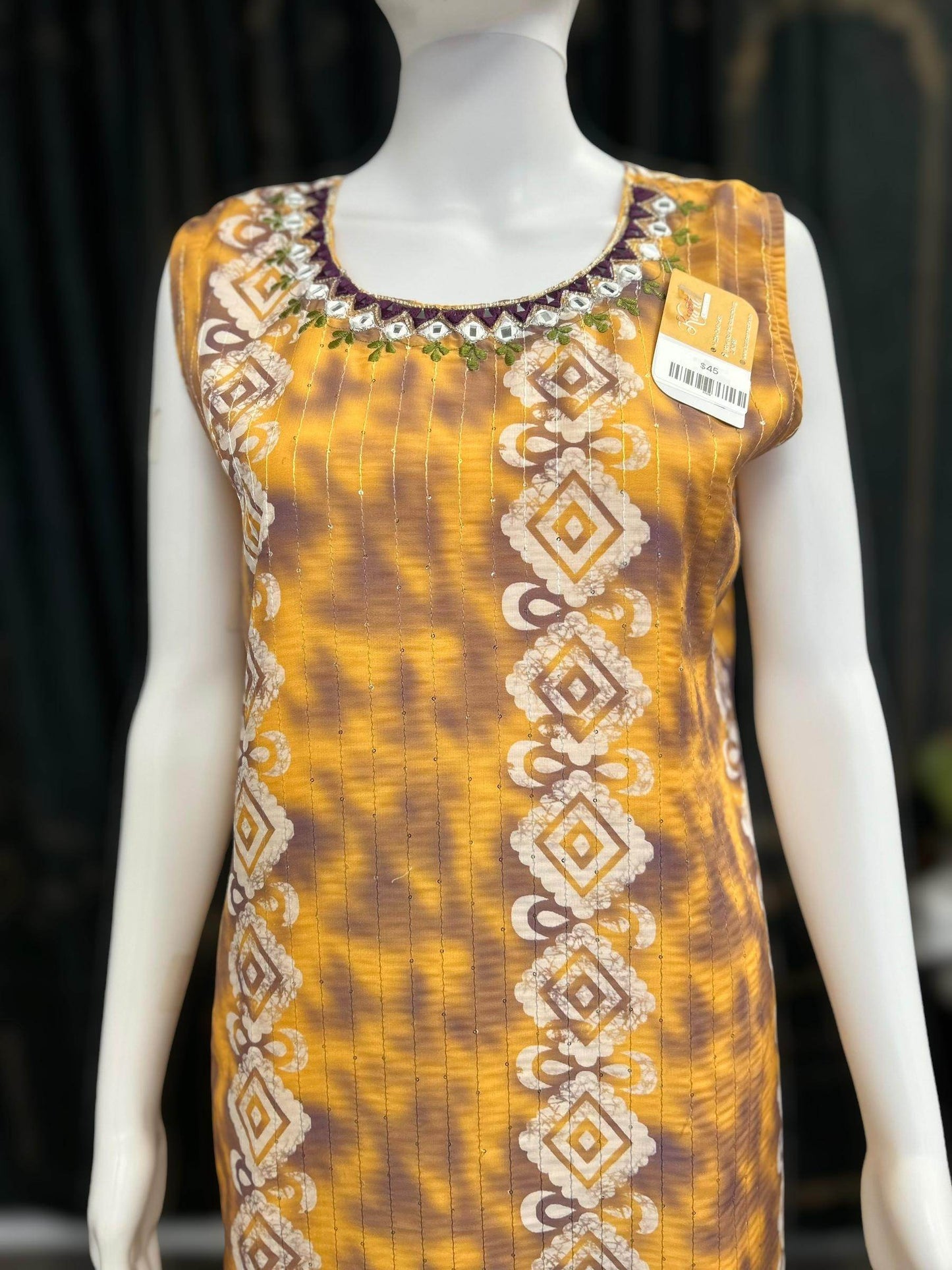 Batik print Kurti , Indian kurti